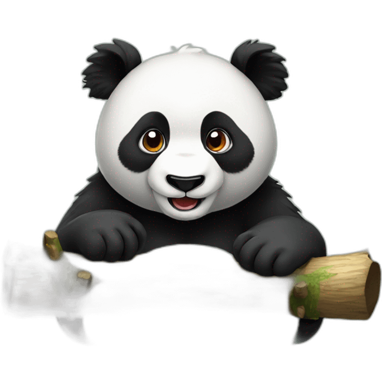 Wild Panda heat emoji