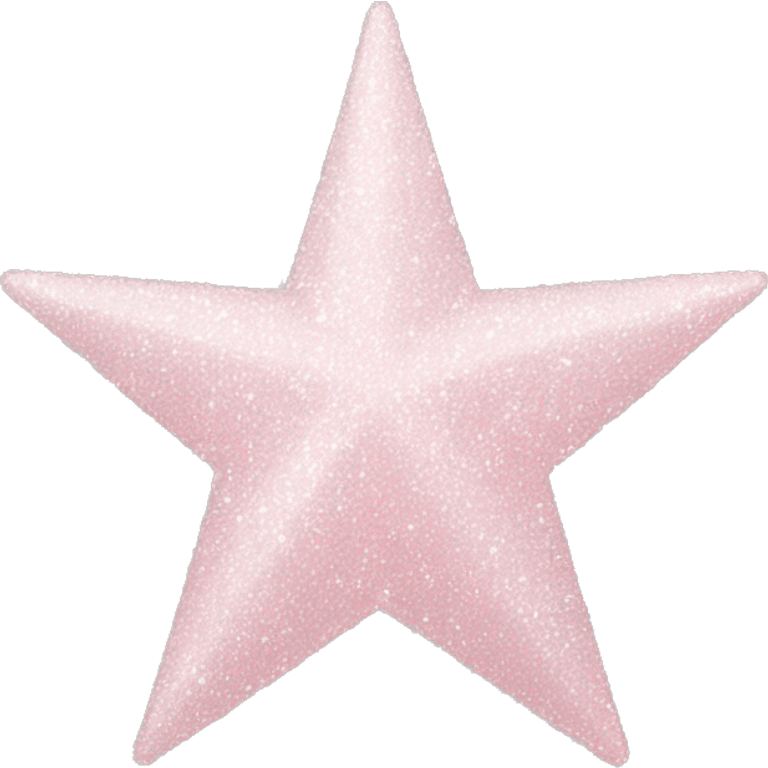 pale pink star sparkle emoji