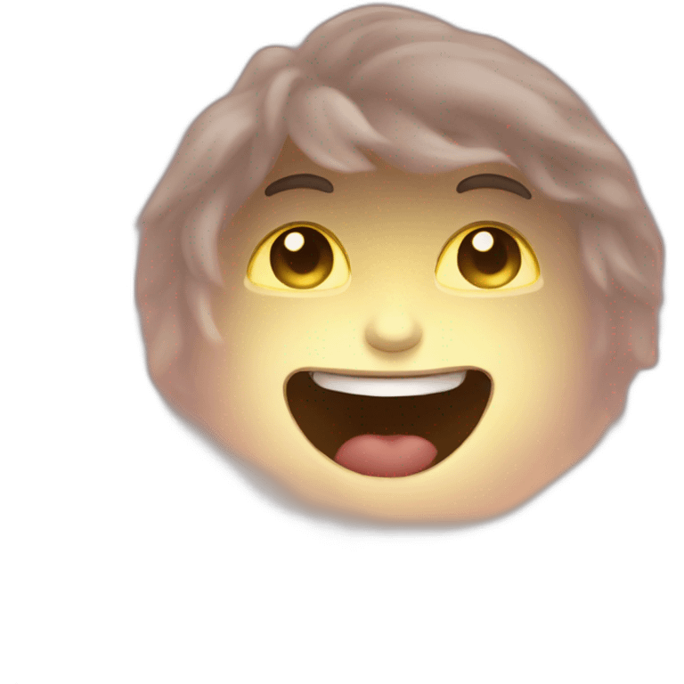 En las sombras una luz me ilumina emoji