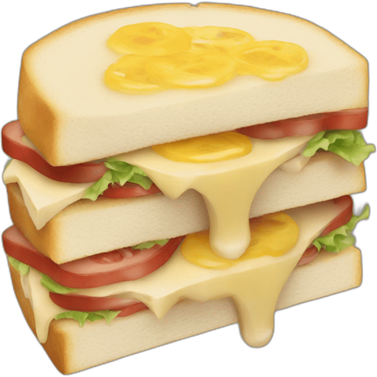 sandwich of eagle emoji