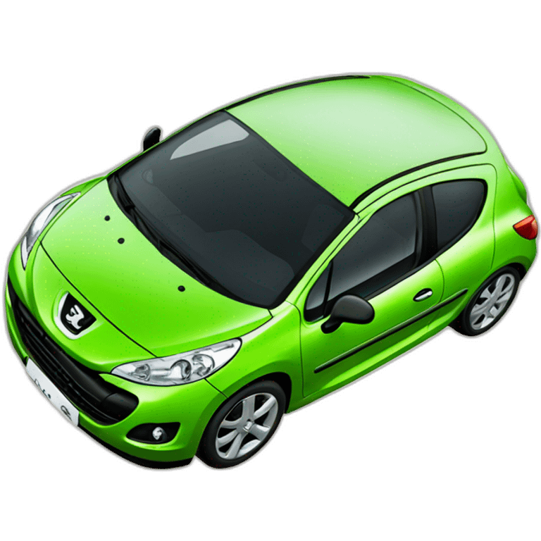 Peugeot 207+ (w/noir) emoji