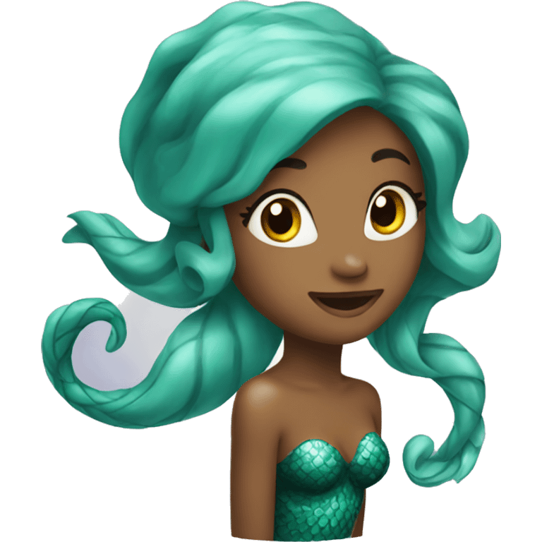 christmas mermaid emoji