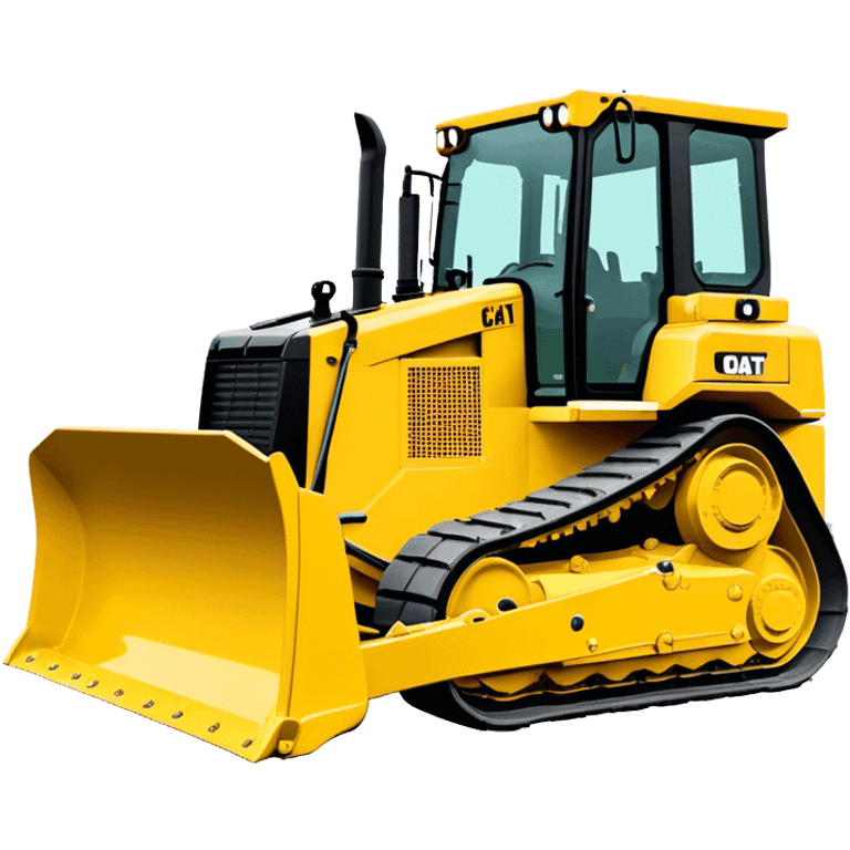 Bulldozer - CAT D6T (Model Year: 2021) (Iconic colour: Yellow) emoji