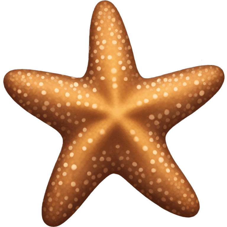 Brown starfish  emoji