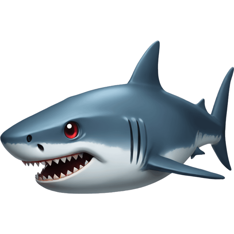 Cursed shark emoji