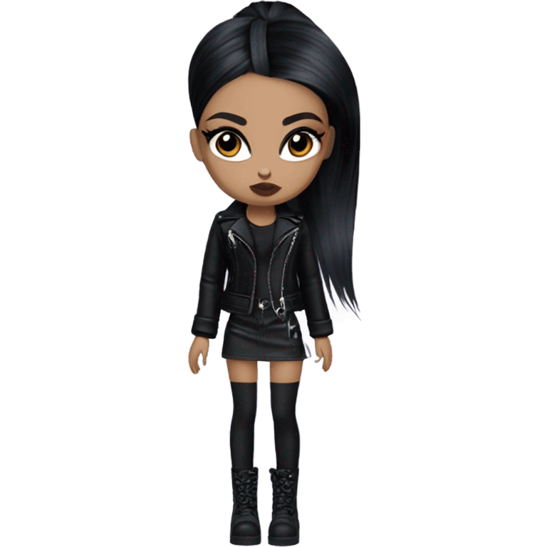 Goth bratz doll emoji