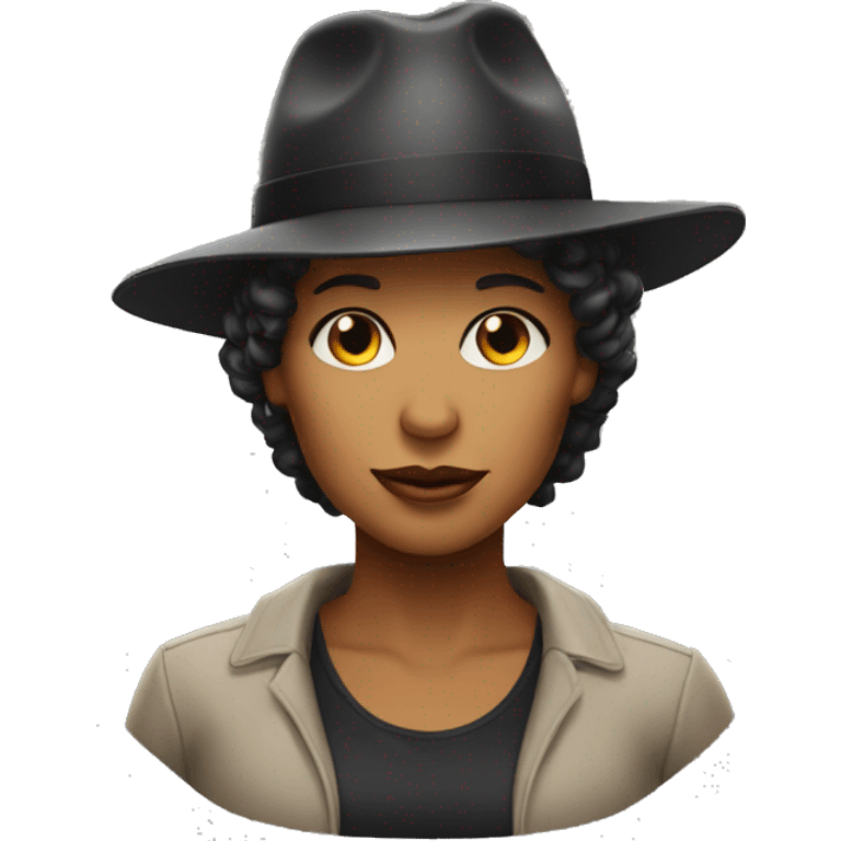 Fedora mama gangsta emoji