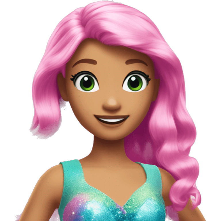 Bibble from Barbie fairytopia mermaidia  emoji