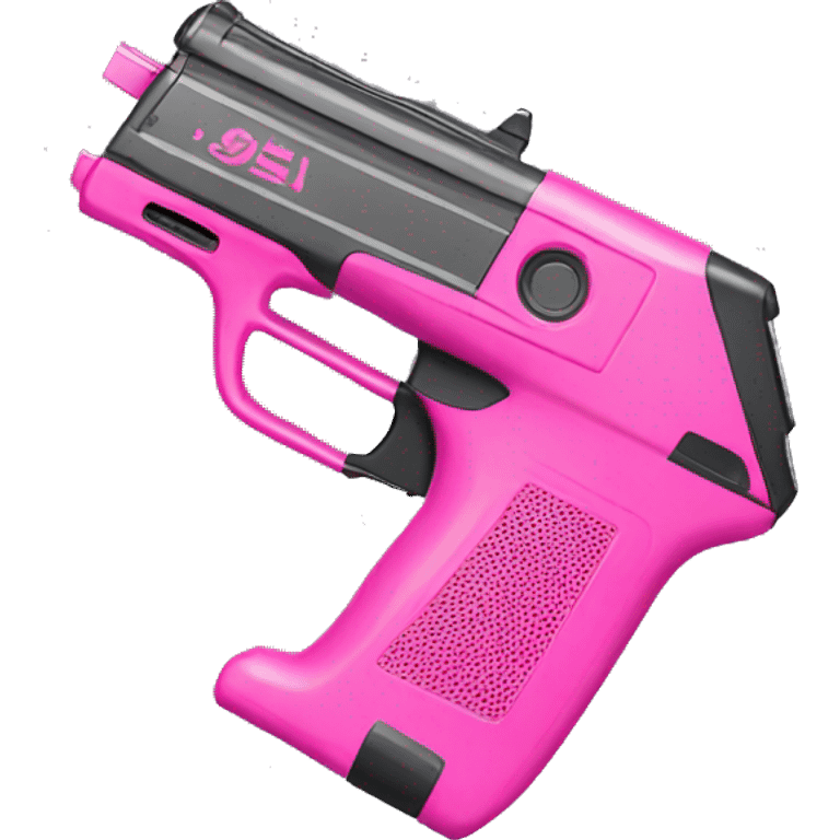 Pink taser  emoji