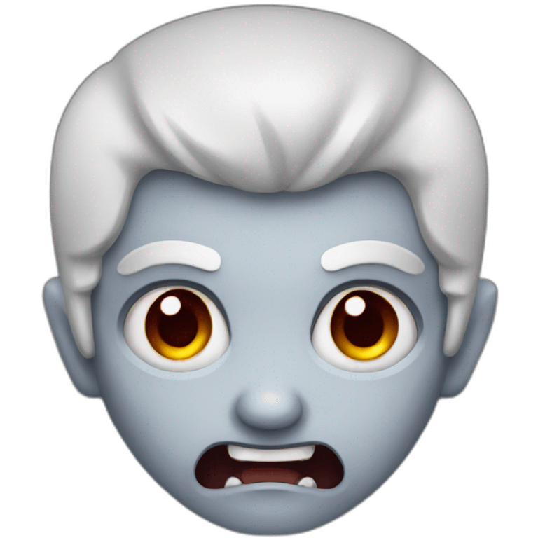 Halloween vampire emoji