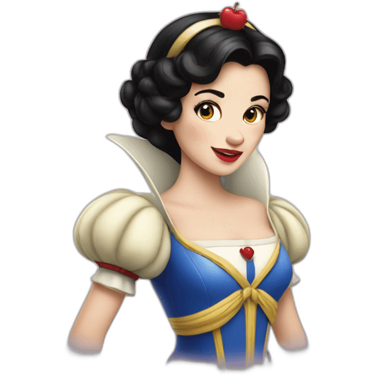 Snow White-princess emoji