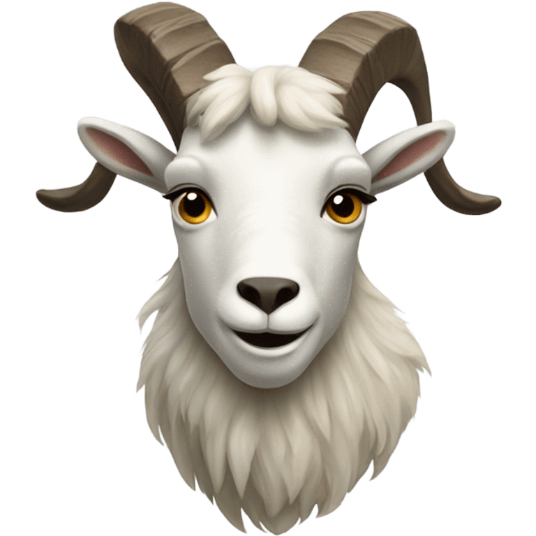 Mountain goat emoji