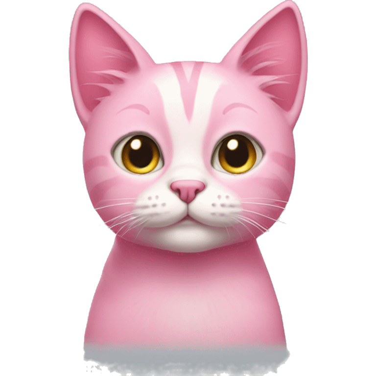 pink cat emoji