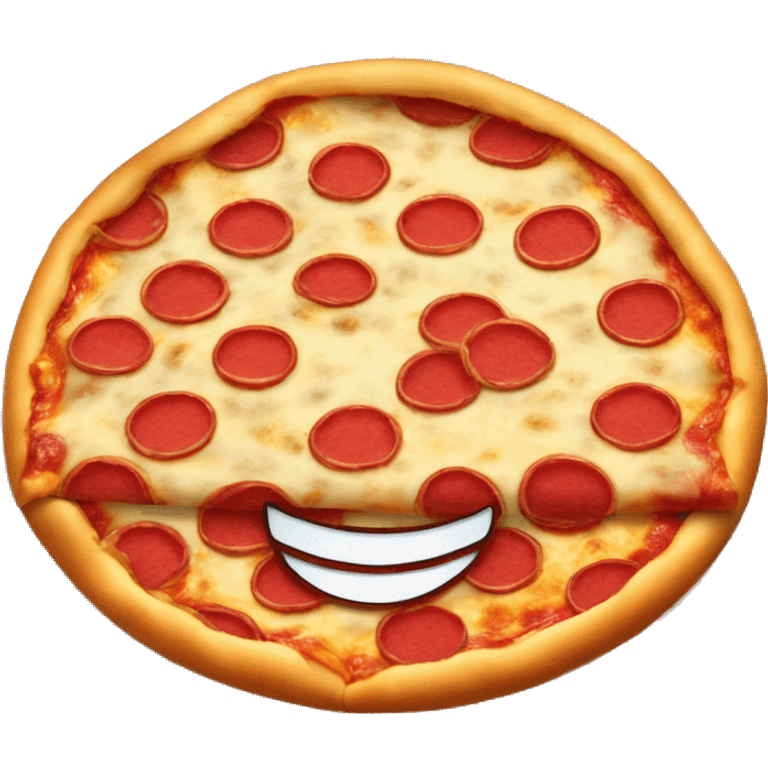 Pizza Witz smiling Face and hat  emoji