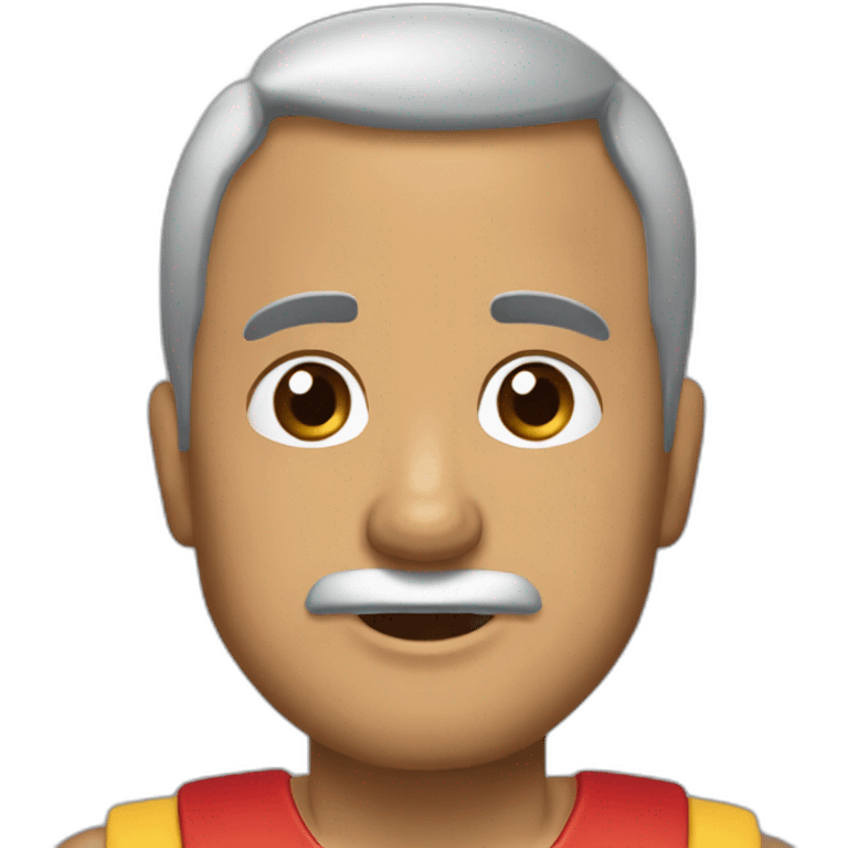 willy castro guzmán cabello negro y barba emoji