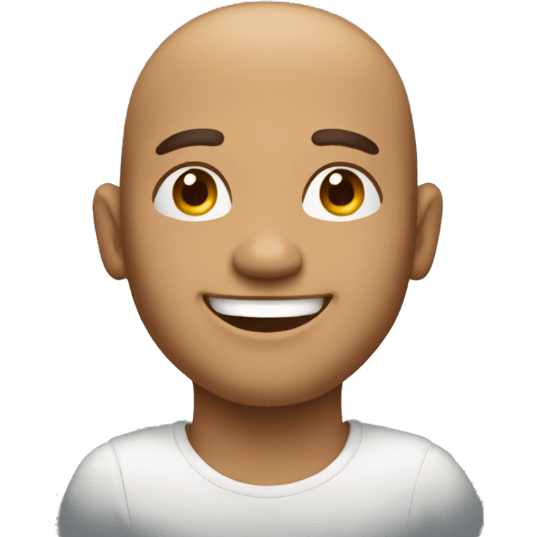 smiling male portrait close-up emoji