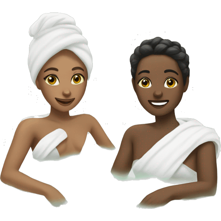 Spa day emoji