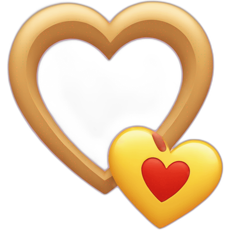 Cuore dentro cuore emoji