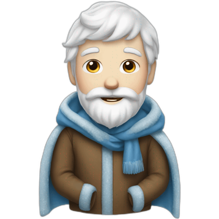 Father frost boy emoji