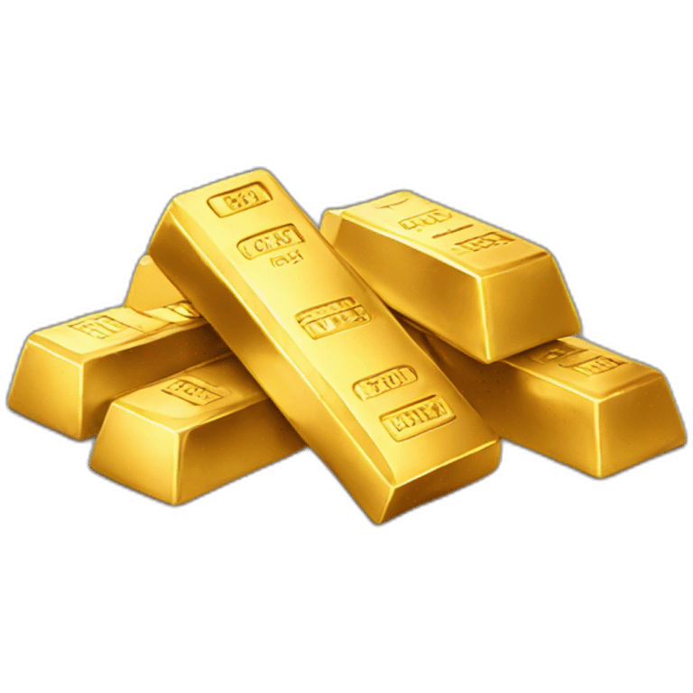 Gold bars emoji