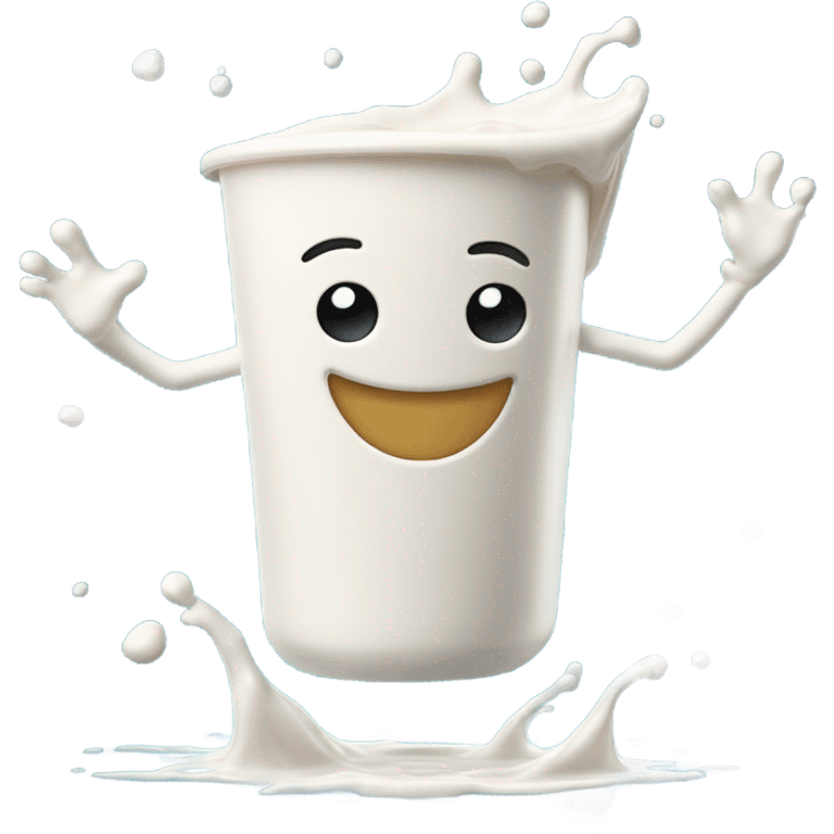 dancing milk emoji