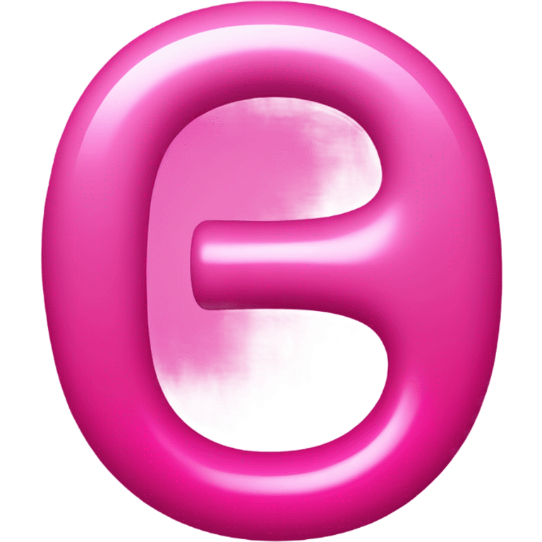 Aprising pink letter in B emoji