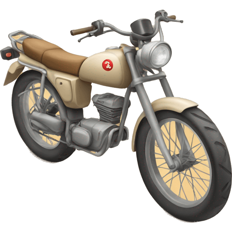 Bike in desert  emoji