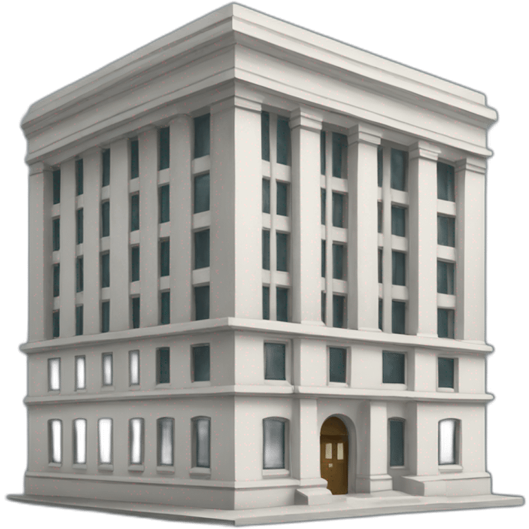 bank building emoji