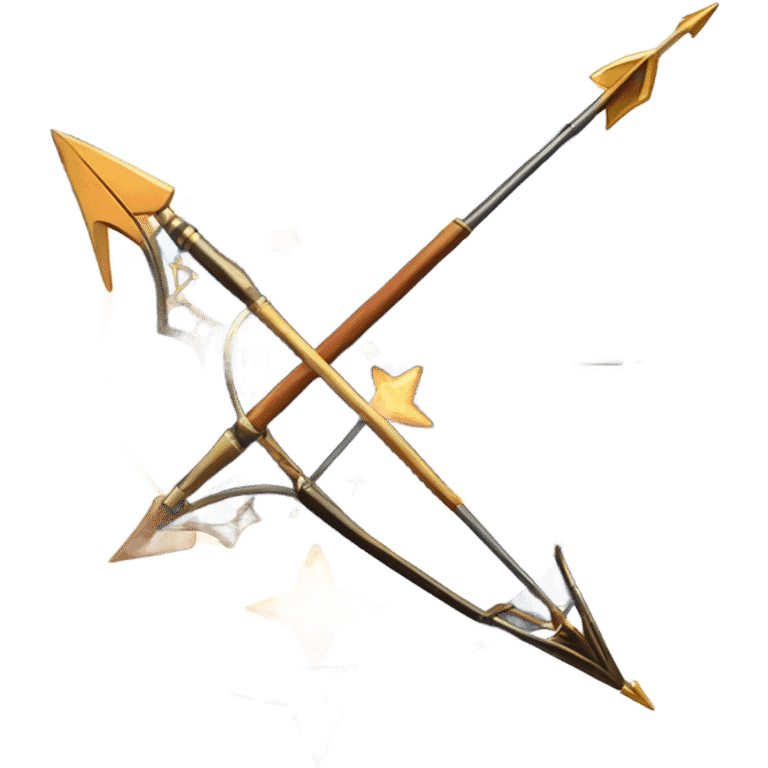 bow arrow celestial emoji