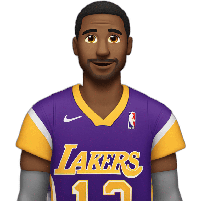 man who is a rapperswil jona lakers fan emoji