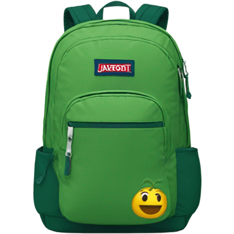 green jansport backpack emoji