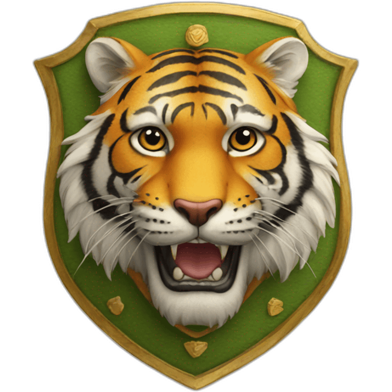 Tiger coat of arms emoji