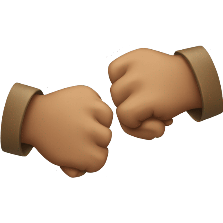 two bros fist bumping emoji