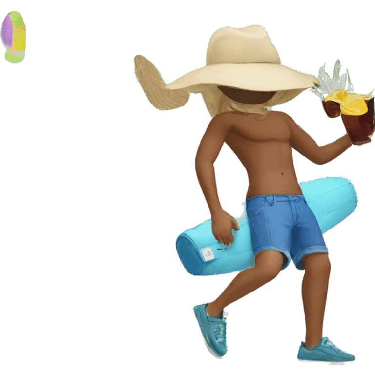 spring break emoji