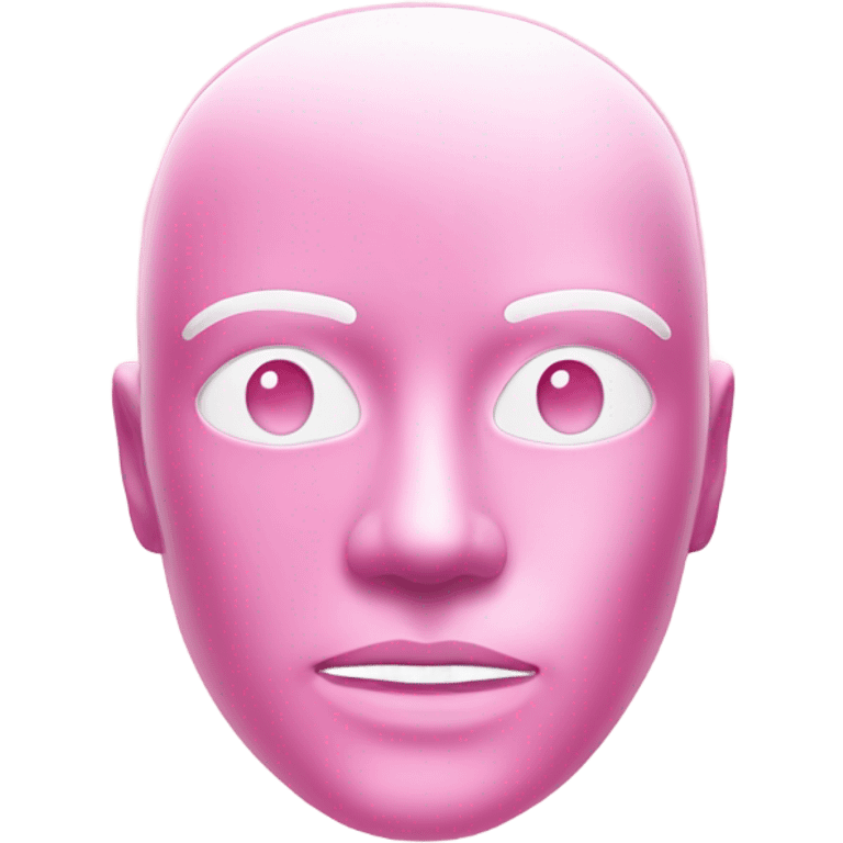 moisturizing hydrogel face mask pink emoji