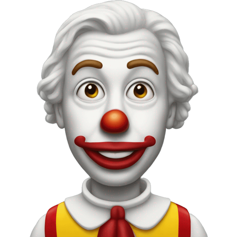 Ronald McDonald clown  emoji