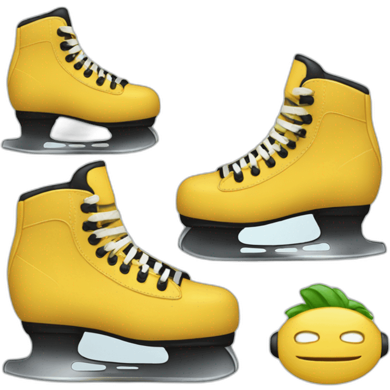 hockey patines emoji