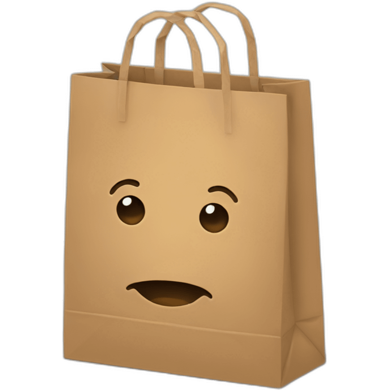 paper bag emoji