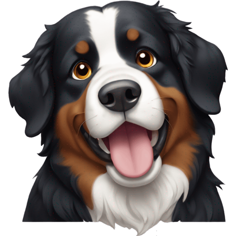 Bernese mountain dog emoji