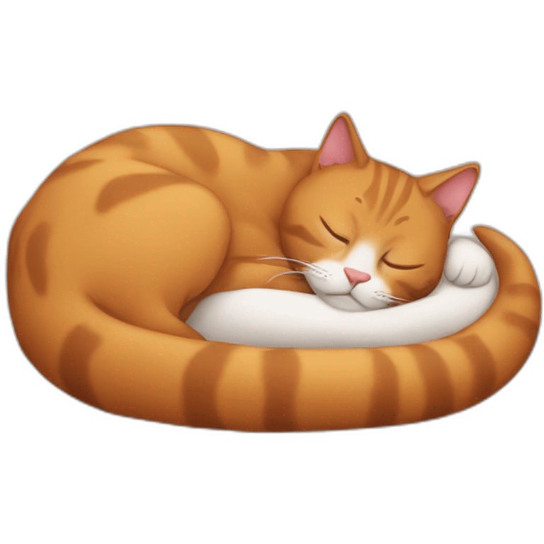 Roux Cat sleep emoji