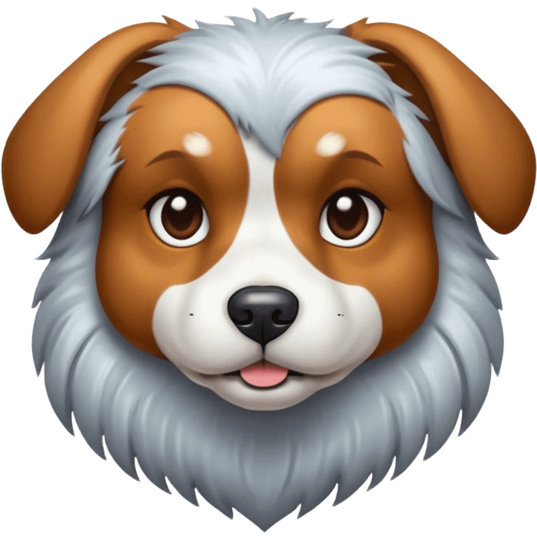 ironmap as a dog  emoji