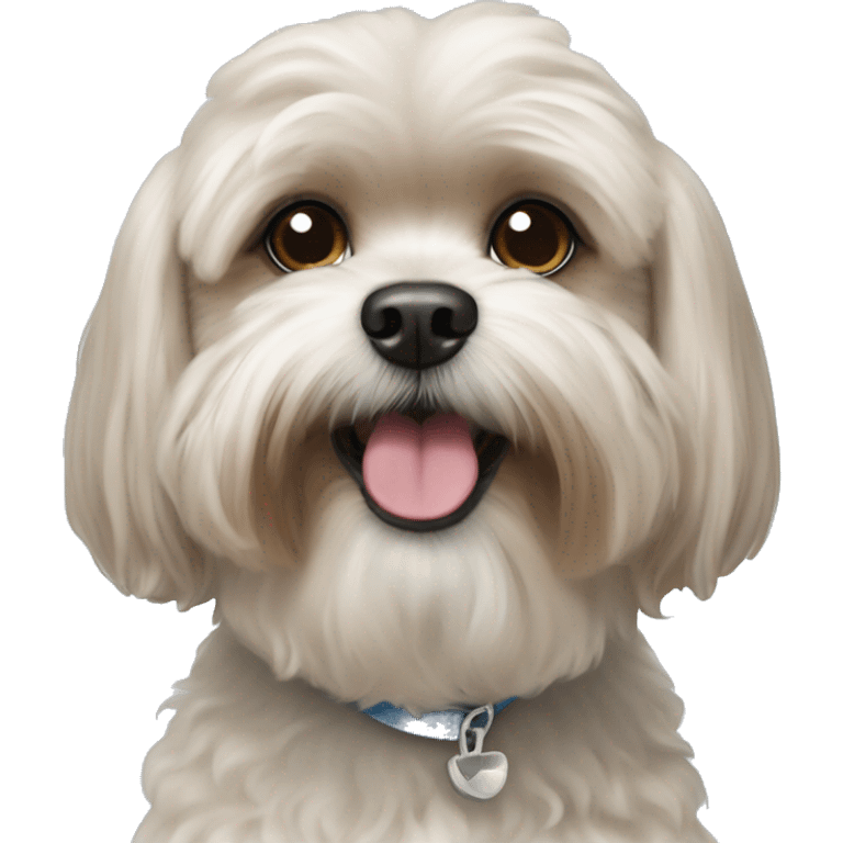 Poodle Shih Tzu mix emoji