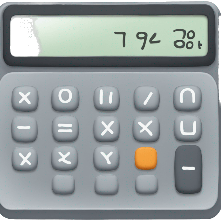 calculator emoji