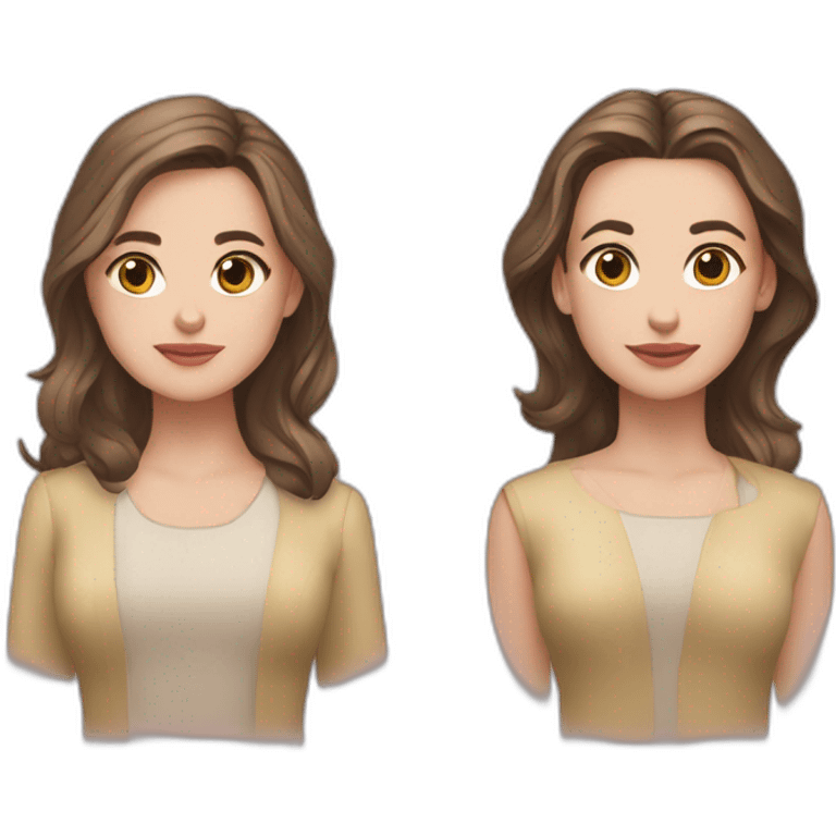 Anuna de Wever and Kyra Gantois emoji