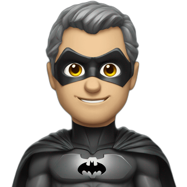 Batman bourré emoji