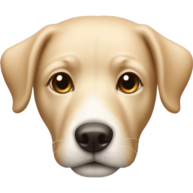 beige dog emoji