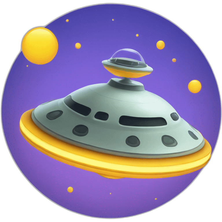 flying saucer emoji