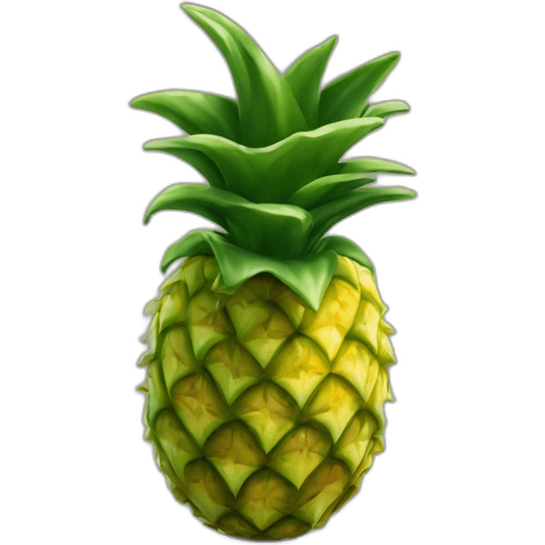 pine apple single fruit emoji