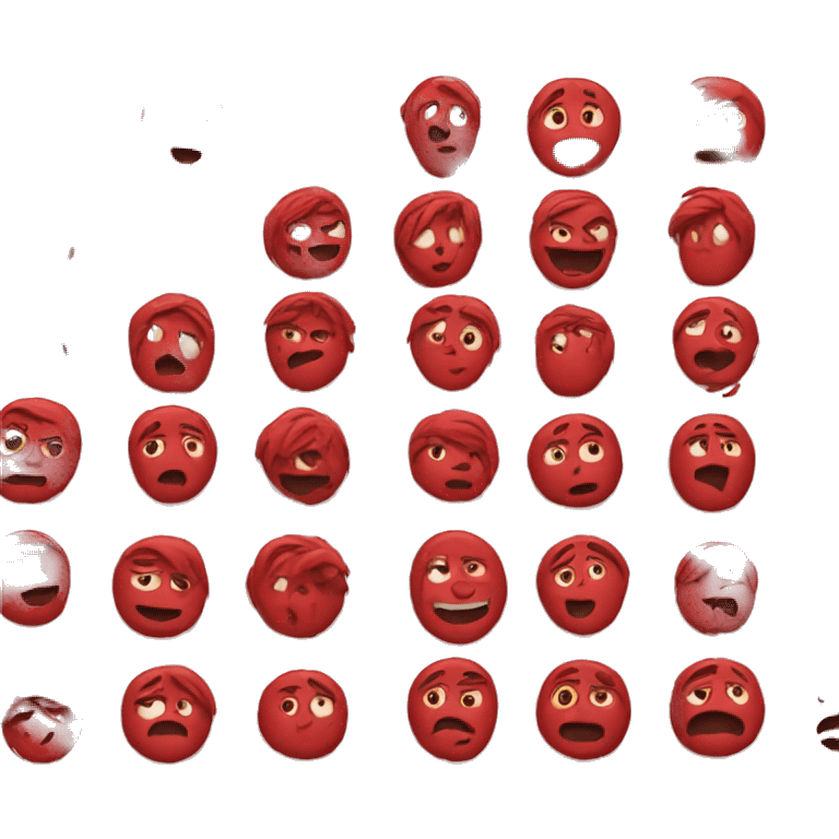 Red emojis emoji