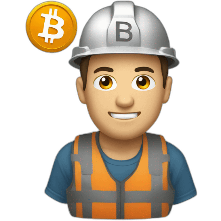 bitcoin mining emoji